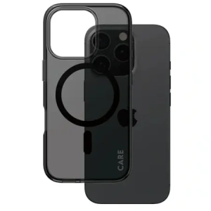 Kup CARE von PanzerGlass Flagship Case MagSafe für Apple iPhone 16 Pro smoky - PZG1001 - {ean13} - Sklep Home Screen