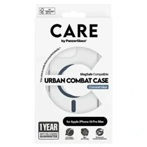 Kup CARE od PanzerGlass Flagship Case MagSafe Apple iPhone 16 Pro Max modrý - PZG1003 - {ean13} - Sklep Home Screen