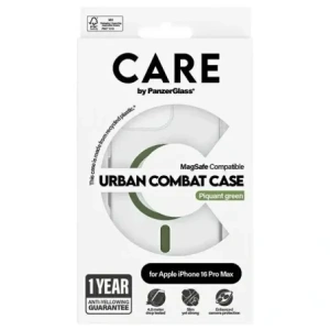 Kup CARE od PanzerGlass Flagship Case MagSafe pro Apple iPhone 16 Pro Max zelená - PZG1004 - {ean13} - Sklep Home Screen
