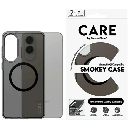 Kup Etui CARE by PanzerGlass Flagship Urban Combat Black QI do Samsung Galaxy S25 Edge dymny - PZG1006 - {ean13} - Sklep Home Screen