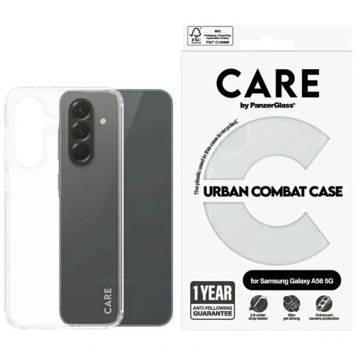 Kup CARE von PanzerGlass Flagship Urban Combat Samsung Galaxy A56 5G klar - PZG1011 - {ean13} - Sklep Home Screen