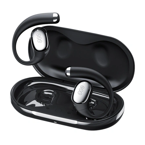 Kup Bezprzewodowe słuchawki Clip-On QCY Crossky R70 Bluetooth 6.0 czarne - QCY136 - {ean13} - Sklep Home Screen