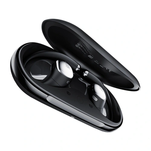 Kup Căști wireless Bluetooth 6.0 QCY Crossky R70 cu clip, negre - QCY136 - {ean13} - Sklep Home Screen