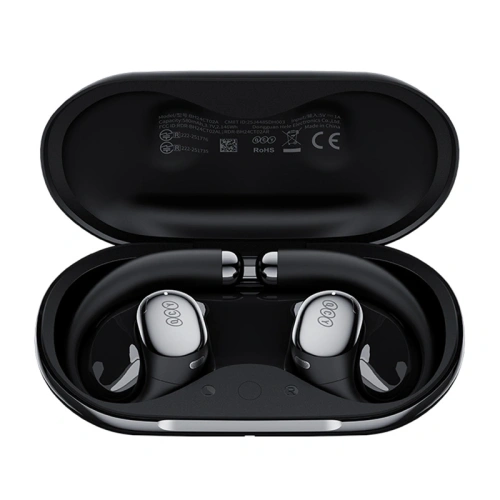 Kup Căști wireless Bluetooth 6.0 QCY Crossky R70 cu clip, negre - QCY136 - {ean13} - Sklep Home Screen