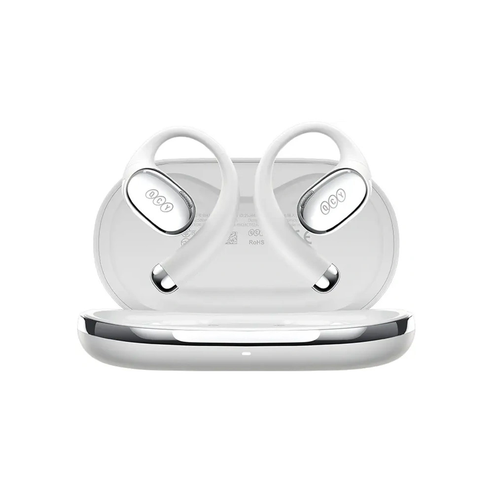 Bezprzewodowe słuchawki Clip-On QCY Crossky R70 Bluetooth 6.0 szare