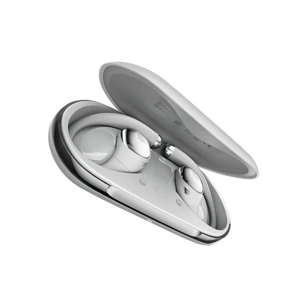 Bezprzewodowe słuchawki Clip-On QCY Crossky R70 Bluetooth 6.0 szare