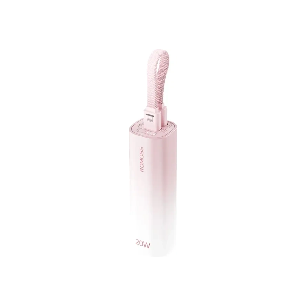 Mini powerbank Romoss PSC05C 5000mAh 10.5W (różowy)