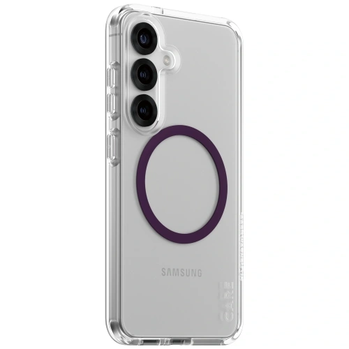 Buy CARE by PanzerGlass Flagship Urban Combat Purple QI Samsung Galaxy S25 clear - PZG1013 - {ean13} - Home Screen Store Europe