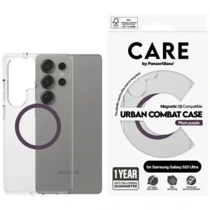 Buy CARE by PanzerGlass Flagship Urban Combat Purple QI Samsung Galaxy S25 Ultra clear - PZG1014 - {ean13} - Home Screen Store Europe