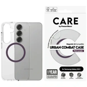 Buy CARE by PanzerGlass Flagship Urban Combat Purple QI Samsung Galaxy S25+ Plus clear - PZG1015 - {ean13} - Home Screen Store Europe