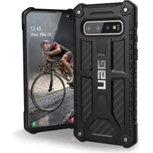 Etui UAG Monarch Urban Armor Gear pentru Samsung Galaxy S10 (fibră de carbon)