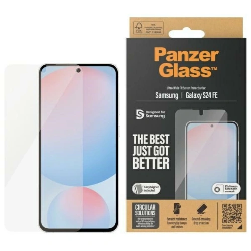 Buy PanzerGlass Ultra-Wide Fit Samsung Galaxy S24 FE - PZG1022 - {ean13} - Home Screen Store Europe
