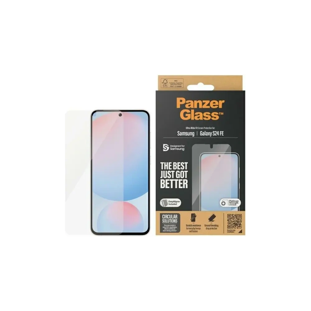 Szkło ochronne PanzerGlass Ultra-Wide Fit Samsung Galaxy S24 FE