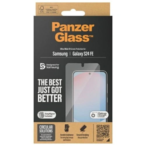 Buy PanzerGlass Ultra-Wide Fit Samsung Galaxy S24 FE - PZG1022 - {ean13} - Home Screen Store Europe