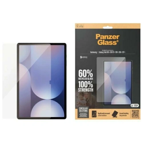 Kup Szkło ochronne PanzerGlass Ultra-Wide Fit Samsung Galaxy Tab S7+ Plus / S8+ Plus / S9+ Plus / S9 FE+ Plus / S10+ Plus - PZG1023 - {ean13} - Sklep Home Screen