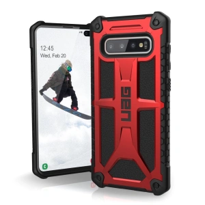 Kup Etui UAG Urban Armor Gear Monarch Samsung Galaxy S10+ Plus (czerwone) - UAG073RED - {ean13} - Sklep Home Screen