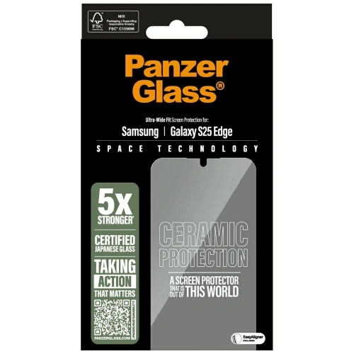 Buy PanzerGlass Ultra-Wide Fit Samsung Galaxy S25 Edge - PZG1025 - {ean13} - Home Screen Store Europe