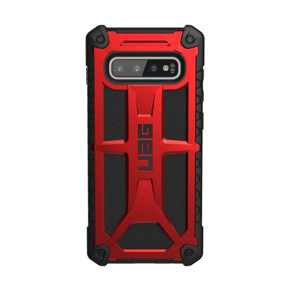 Etui UAG Urban Armor Gear Monarch Samsung Galaxy S10+ Plus (czerwone)