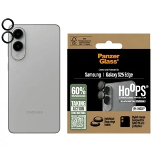 Kup Szkło hartowane na obiektyw PanzerGlass Hoops Lens Protector do Samsung Galaxy S25 Edge czarny - PZG1026 - {ean13} - Sklep Home Screen