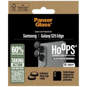 Buy PanzerGlass Hoops Lens Protector Samsung Galaxy S25 Edge black - PZG1026 - {ean13} - Home Screen Store Europe