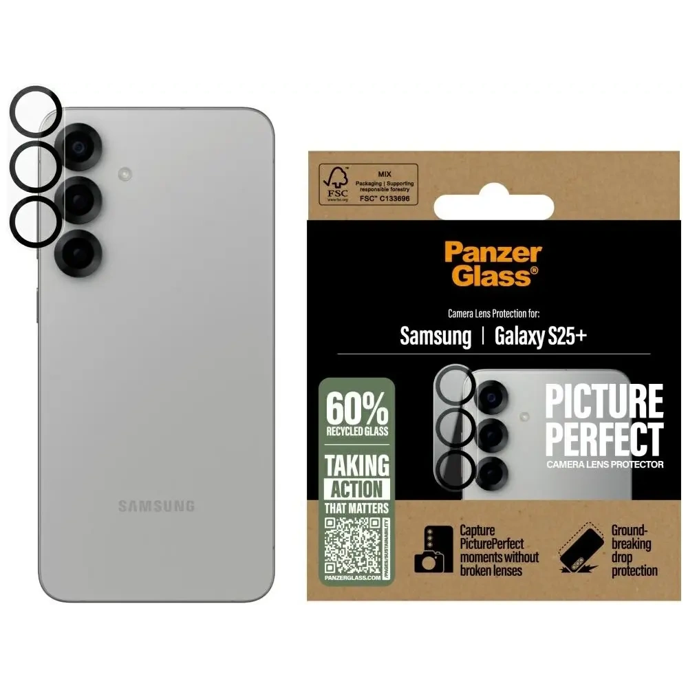 Szkło hartowane na obiektyw PanzerGlass PicturePerfect Lens Protector do Samsung Galaxy S25+ Plus