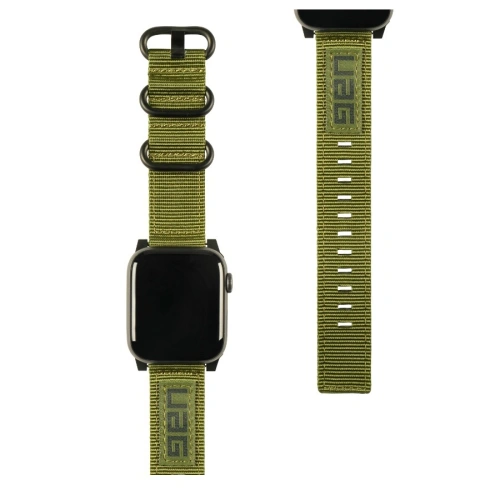 Kup Pasek UAG Urban Armor Gear Nato Strap Apple Watch 4/5/6/7/SE/8/9/Ultra 44/45/49mm (zielony) - UAG077GRN - {ean13} - Sklep Home Screen