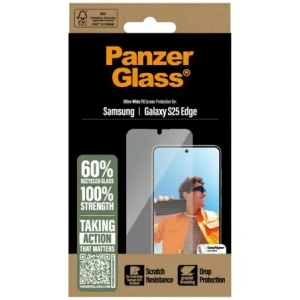 Buy Tempered glass PanzerGlass Ultra-Wide Fit for Samsung Galaxy S25 Edge - PZG1032 - {ean13} - Home Screen Store Europe