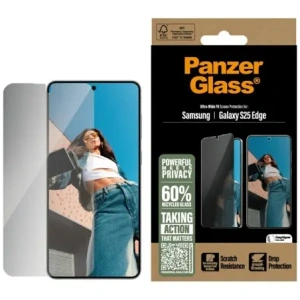 Buy Privatizing glass PanzerGlass Ultra-Wide Fit for Samsung Galaxy S25 Edge - PZG1033 - {ean13} - Home Screen Store Europe