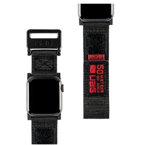 Kup Pasek UAG Urban Armor Gear Active Strap Apple Watch 4/5/6/7/SE/8/9/10 40/41/42mm (černý) - UAG080BLK - {ean13} - Sklep Home Screen