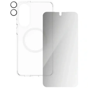 Buy Protective set 3w1 case + privacy glass for the screen + glass for the camera CARE by PanzerGlass Flagship for Samsung Galaxy S25 Edge - PZG1034 - {ean13} - Home Screen Store Europe