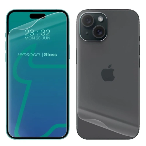 Bizon Glass Hydrogel Csomag Apple iPhone 15