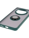Buy Bizon Case Hybrid Ring Realme 14 Pro 5G smoky with a dark green frame - BIZ9550 - {ean13} - Home Screen Store Europe