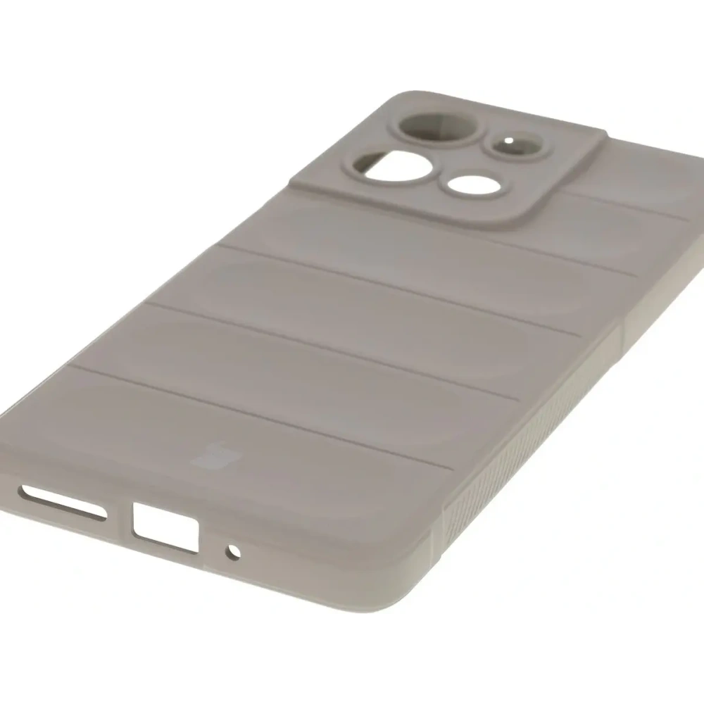 Pancerne etui Bizon Case Tur do Motorola Moto G75 5G jasnoszare