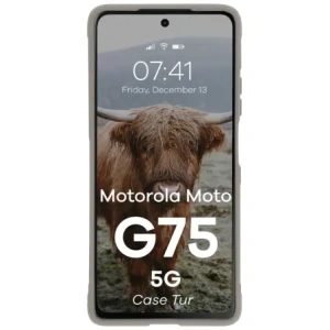 Kup Pancerne etui Bizon Case Tur do Motorola Moto G75 5G jasnoszare - BIZ9551 - {ean13} - Sklep Home Screen
