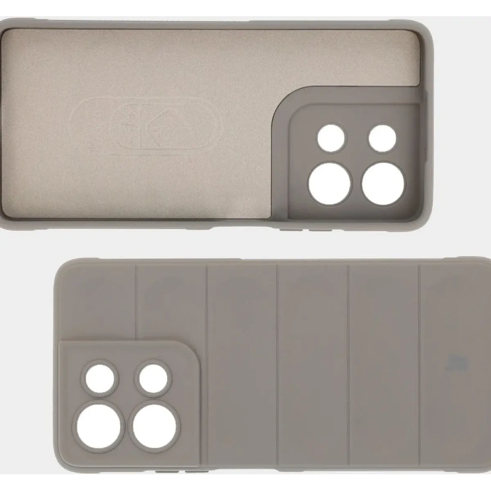 Pancerne etui Bizon Case Tur do Motorola Moto G75 5G jasnoszare