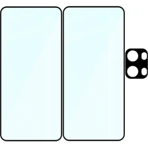 Kup 2x szkło hartowane + 1x na aparat Bizon Edge 3D Pack do Oppo Reno13 Pro - BIZ9552 - {ean13} - Sklep Home Screen
