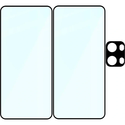 Kup 2x szkło hartowane + 1x na aparat Bizon Edge 3D Pack do Oppo Reno13 Pro - BIZ9552 - {ean13} - Sklep Home Screen