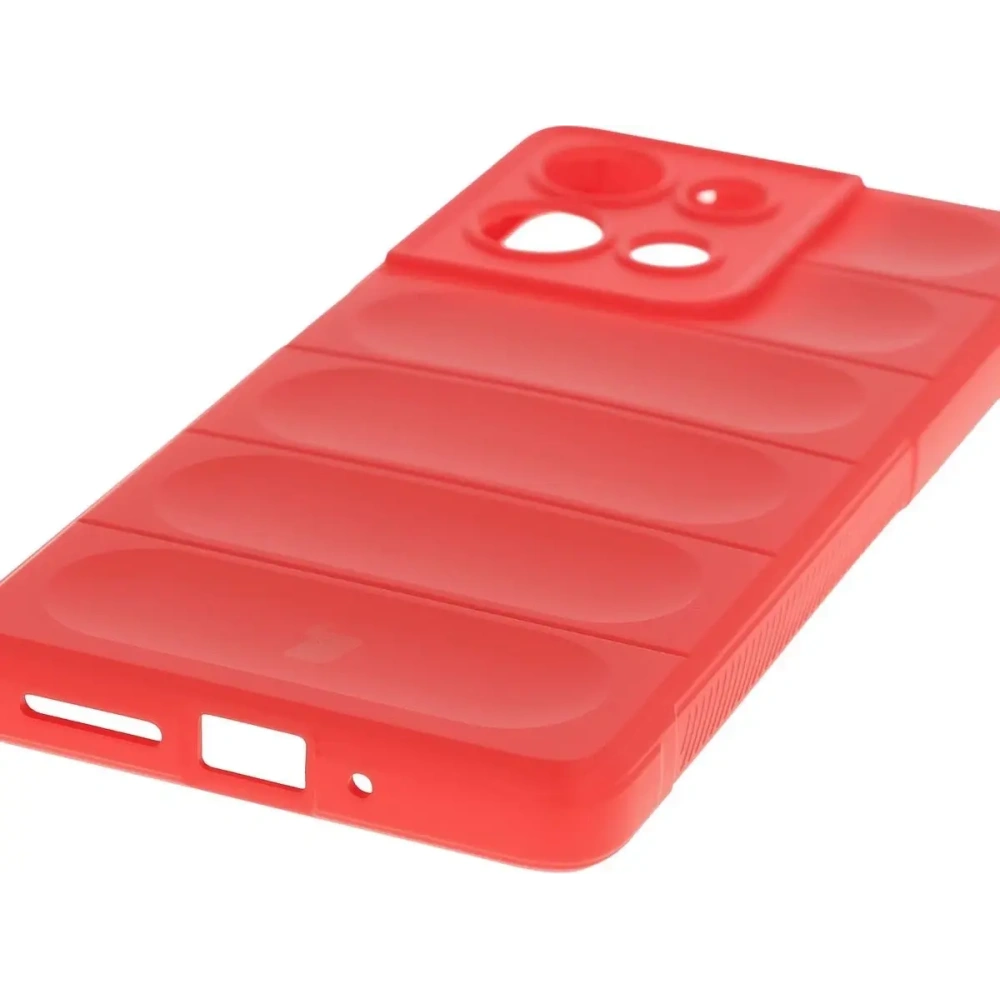 Pancerne etui Bizon Case Tur do Motorola Moto G75 5G czerwone