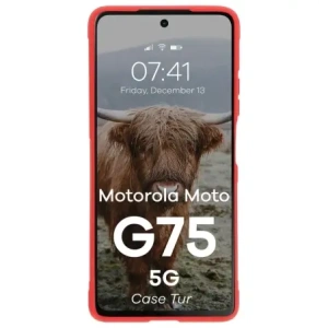 Kup Pancerne etui Bizon Case Tur do Motorola Moto G75 5G czerwone - BIZ9554 - {ean13} - Sklep Home Screen
