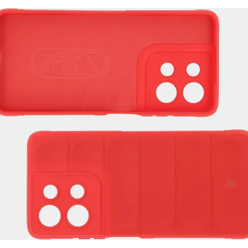 Pancerne etui Bizon Case Tur do Motorola Moto G75 5G czerwone