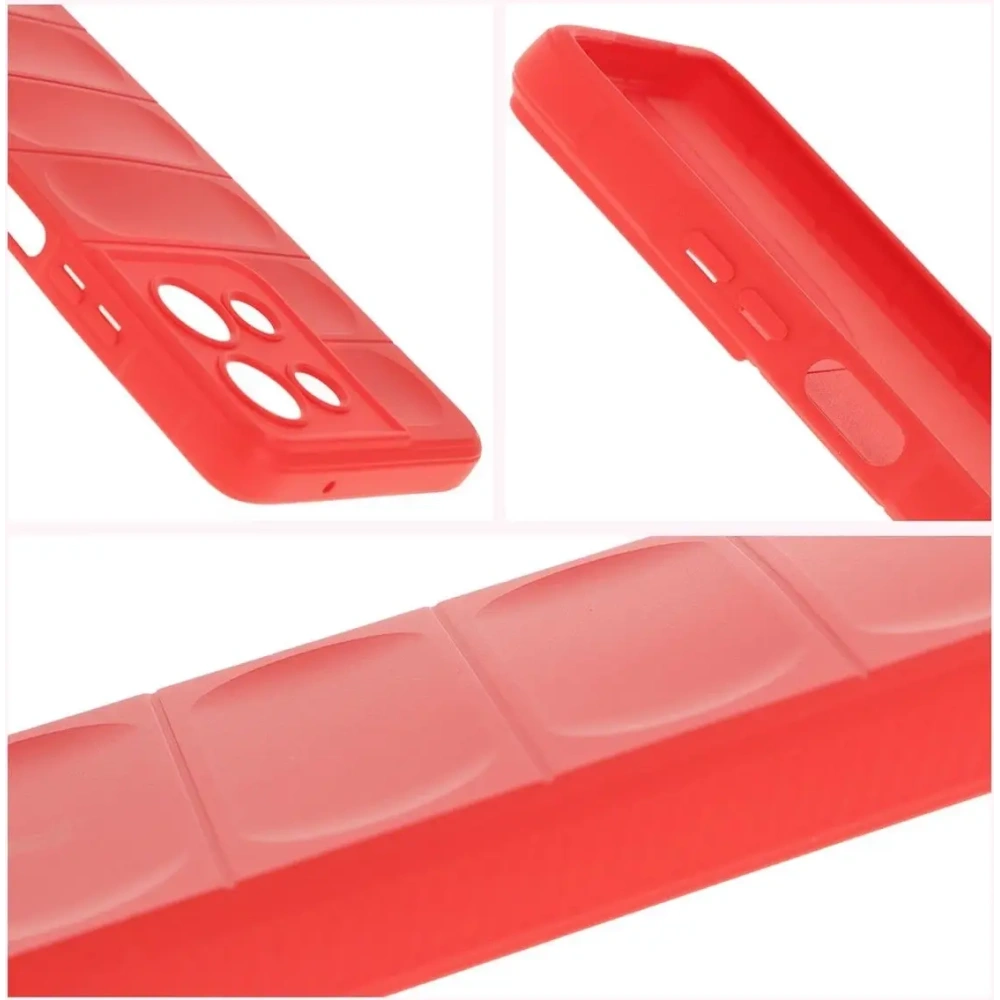 Pancerne etui Bizon Case Tur do Motorola Moto G75 5G czerwone