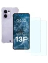 Bizon Case Clear Pack pouzdro + 2x ochranné sklo Oppo Reno13F