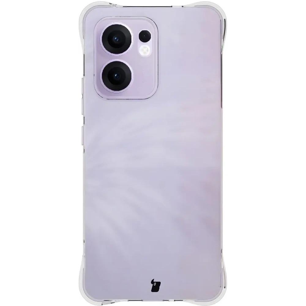Etui + 2x szkło na ekran Bizon Case Clear Pack do Oppo Reno13F