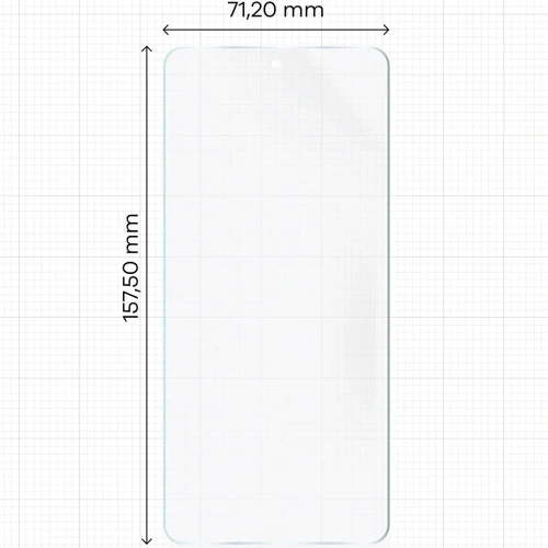 Folia matowa Bizon Glass Film Sun do Oppo Reno13 F [2 PACK]