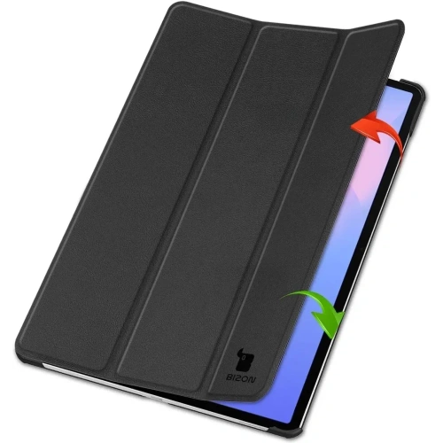 Kup Etui z klapką Bizon Case Tab Croc do Samsung Galaxy Tab S10 FE+ Plus czarne - BIZ9558 - {ean13} - Sklep Home Screen