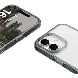 Kup Husa Bizon Case Halo pentru Apple iPhone 16 Plus, negru fumuriu - BIZ9560 - {ean13} - Sklep Home Screen