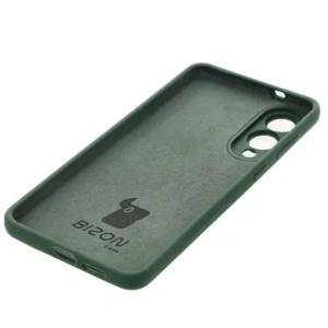 Kup Silikonowe etui Bizon Soft Case do Samsung Galaxy S25 Edge ciemnozielone - BIZ9562 - {ean13} - Sklep Home Screen