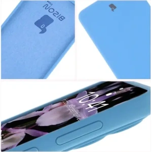 Kup Silikonowe etui Bizon Soft Case do Samsung Galaxy S25 Edge niebieskie - BIZ9563 - {ean13} - Sklep Home Screen