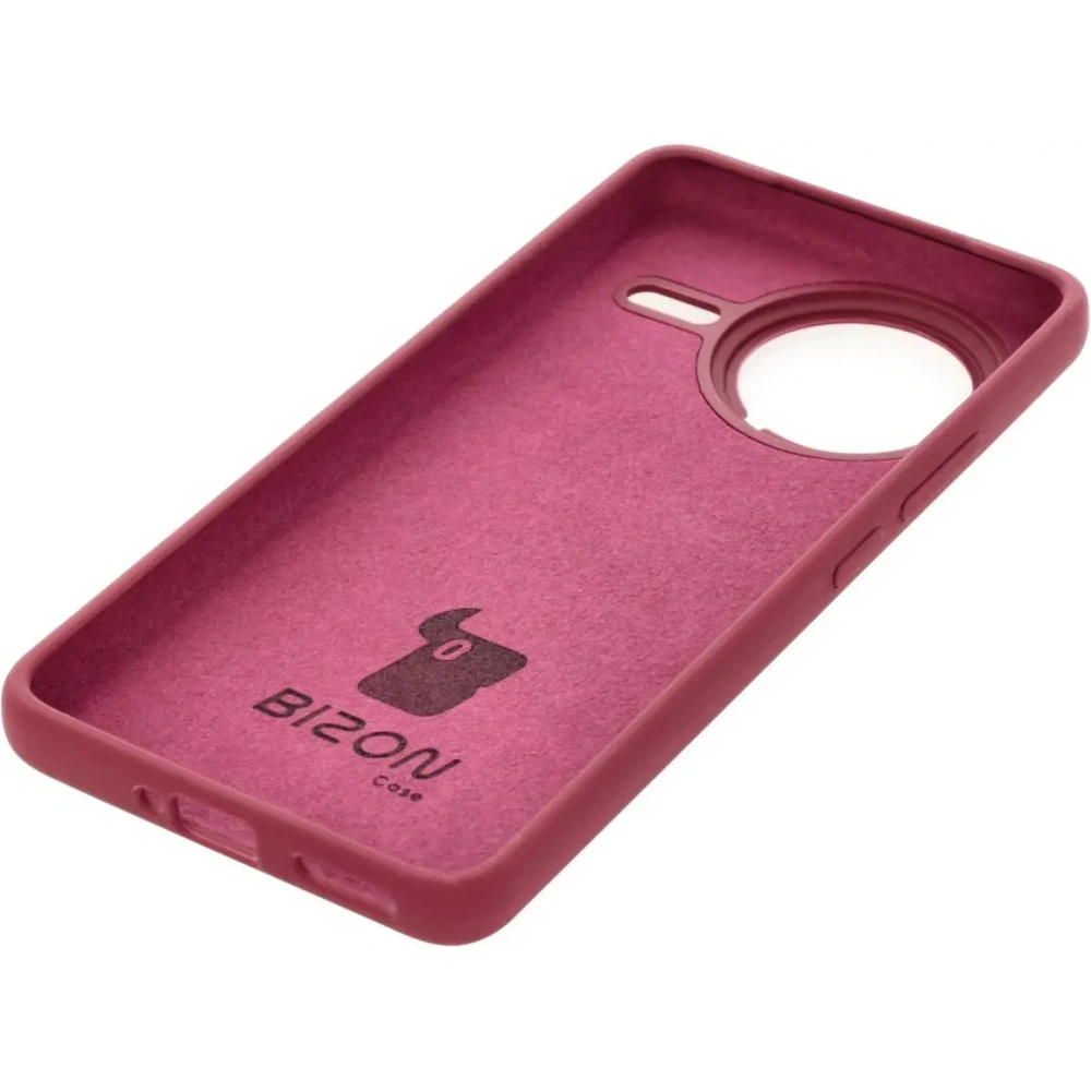 Silikonowe etui Bizon Soft Case do Xiaomi POCO F7 Ultra ciemnofioletowe