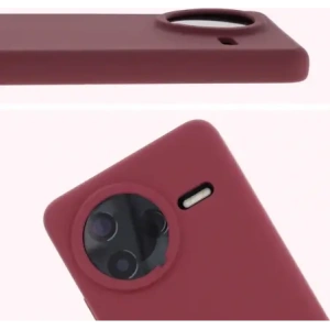 Kup Silikonowe etui Bizon Soft Case do Xiaomi POCO F7 Ultra ciemnofioletowe - BIZ9564 - {ean13} - Sklep Home Screen